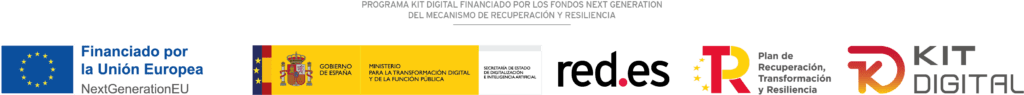Financiado por la Unión Europea NextGenerationEU — Plan de Recuperación, Transformación y Resiliencia — Kit Digital